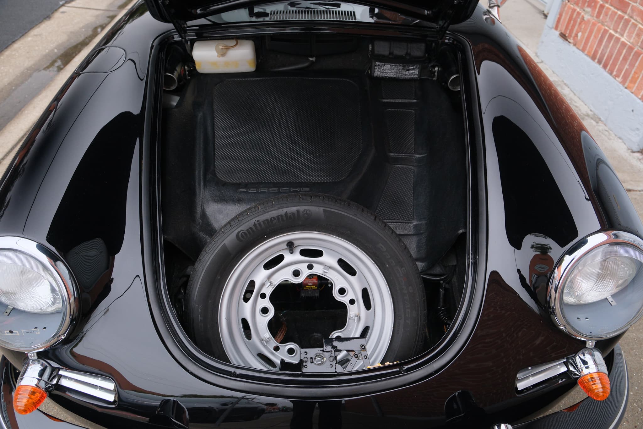 1963 Porsche 356 Cabriolet — Interior