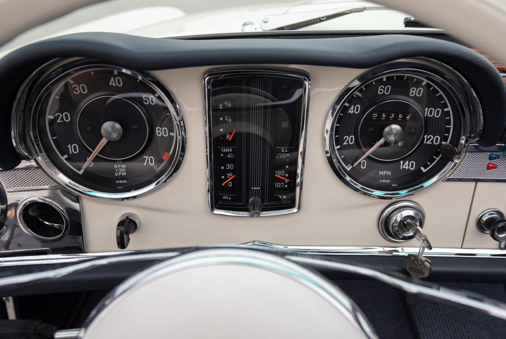 1965 Mercedes-Benz 230SL — Interior