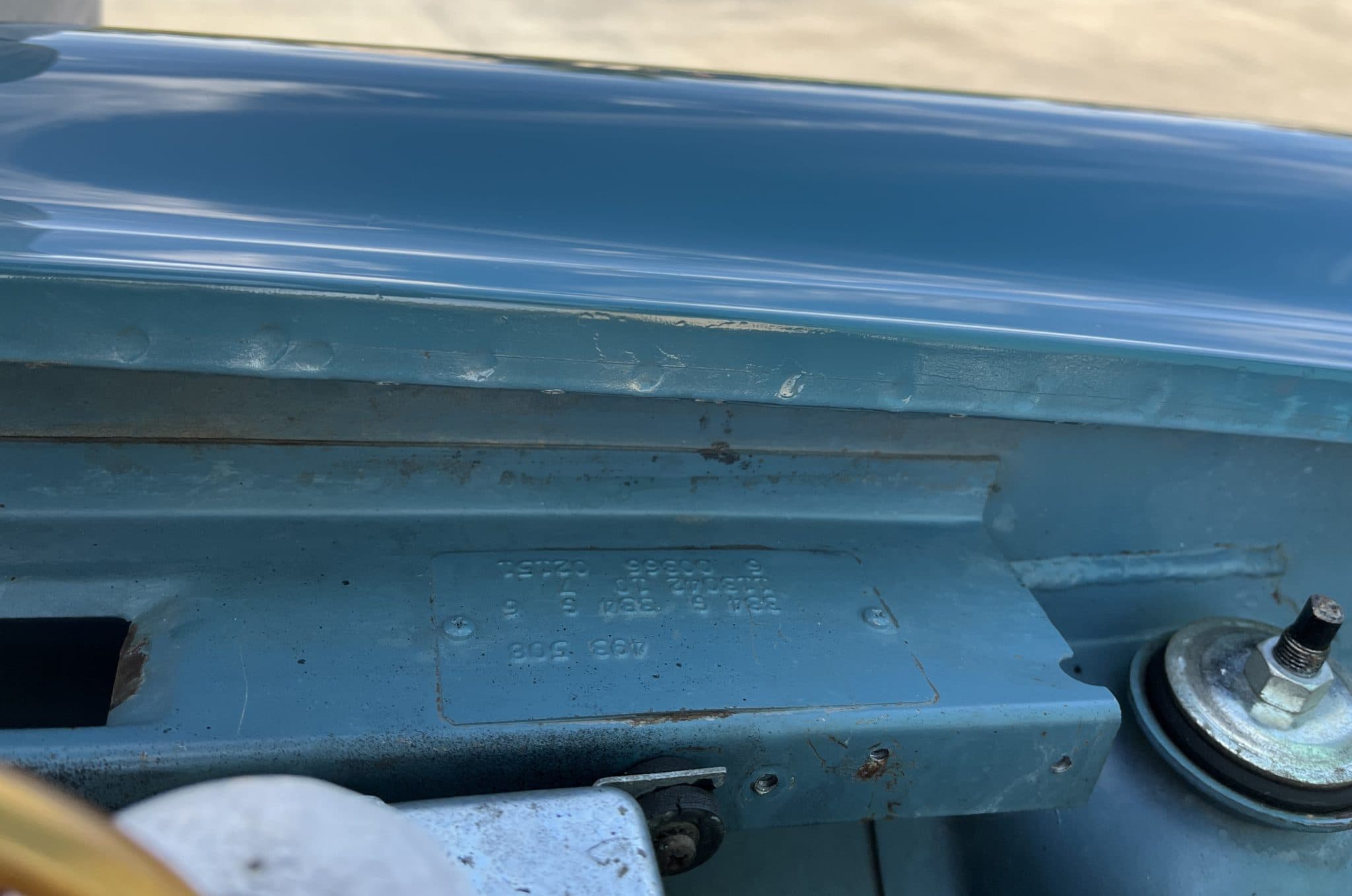 1966 Mercedes-Benz 230SL — Motor