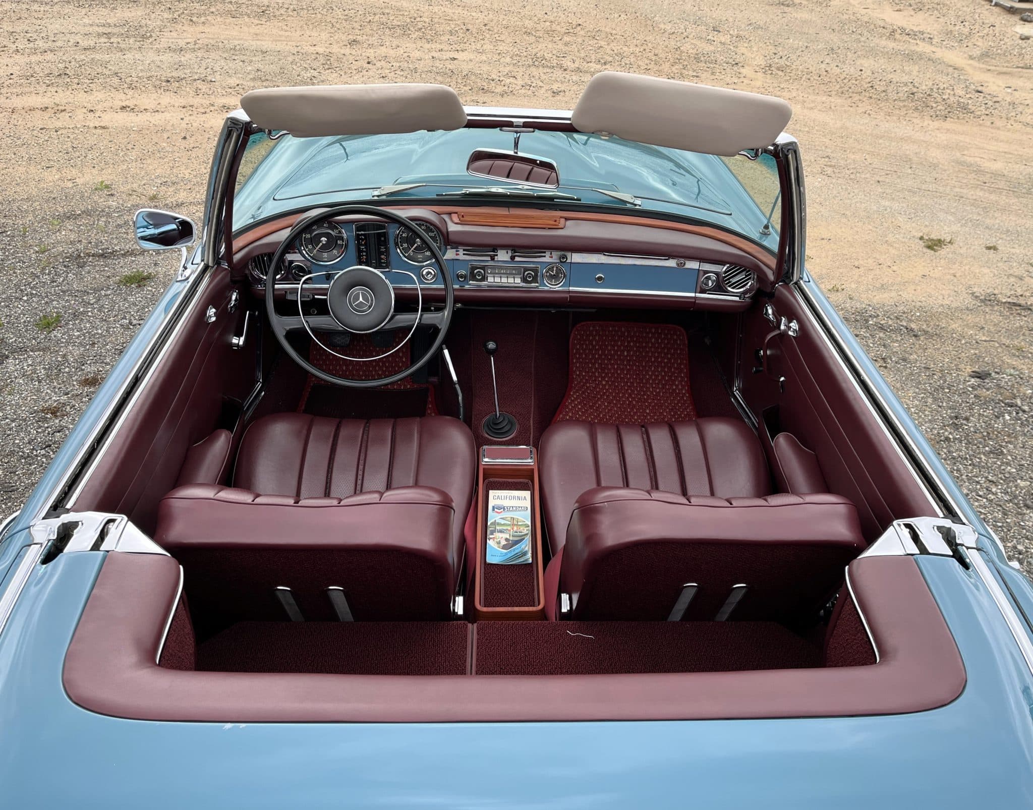 1966 Mercedes-Benz 230SL — Interior