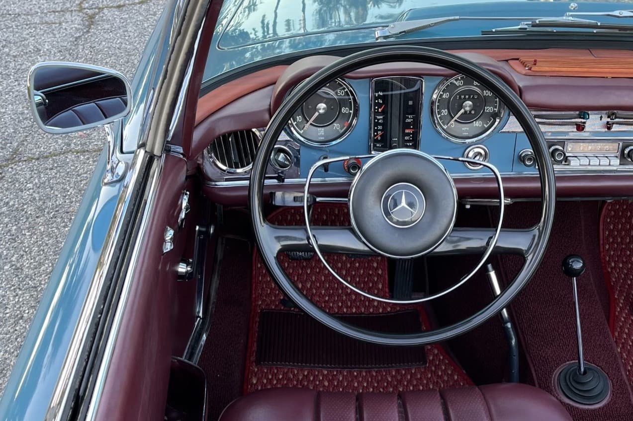 1966 Mercedes-Benz 230SL — Interior
