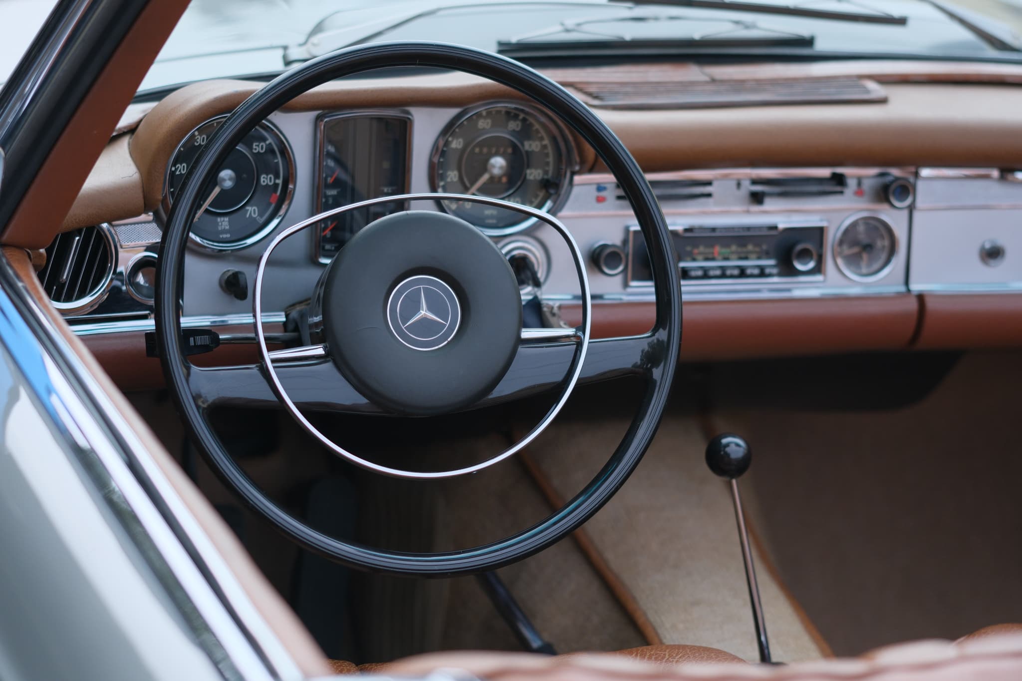 1967 Mercedes-Benz 250SL — Interior