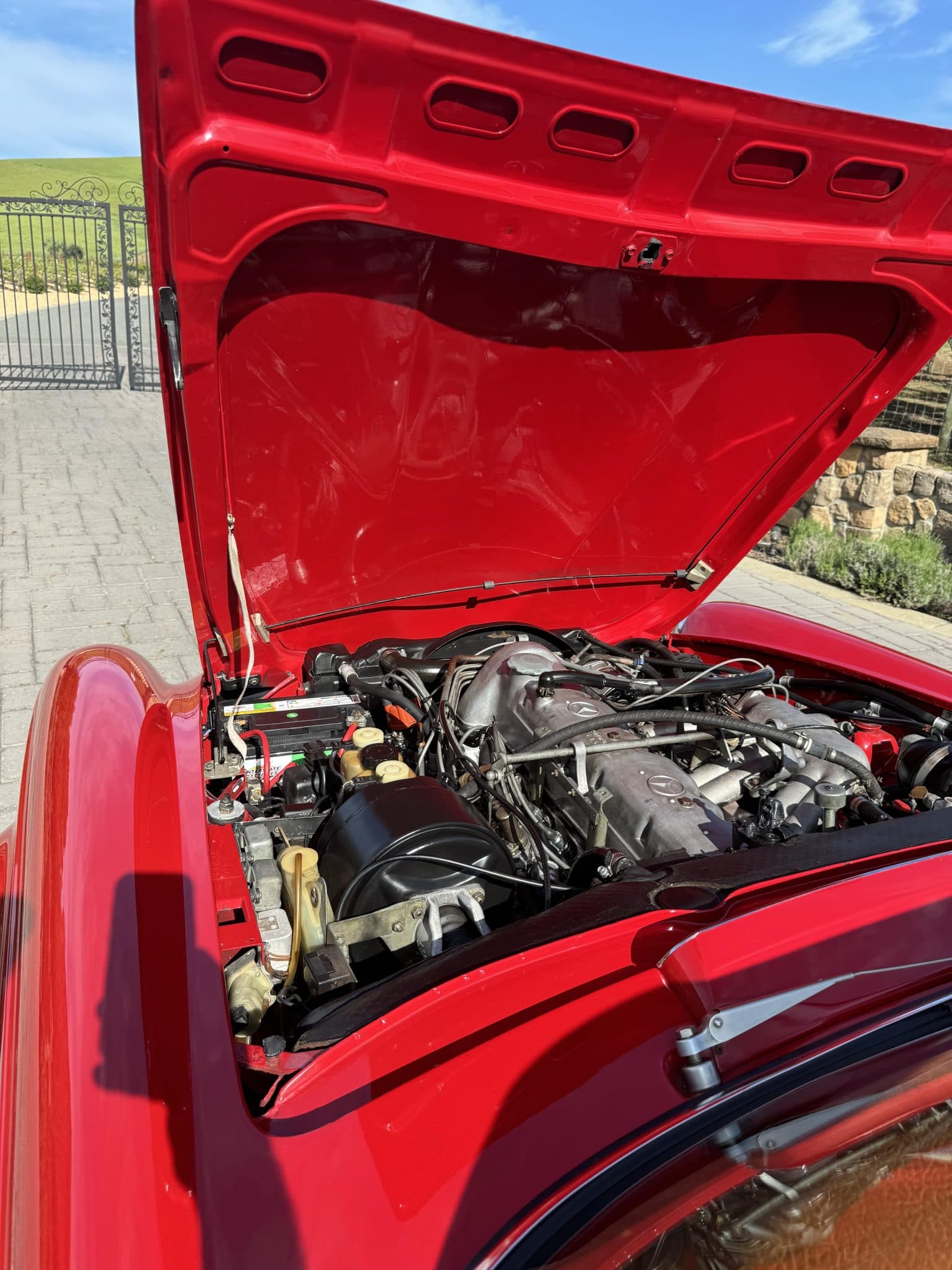 1969 Mercedes-Benz 280SL — Motor