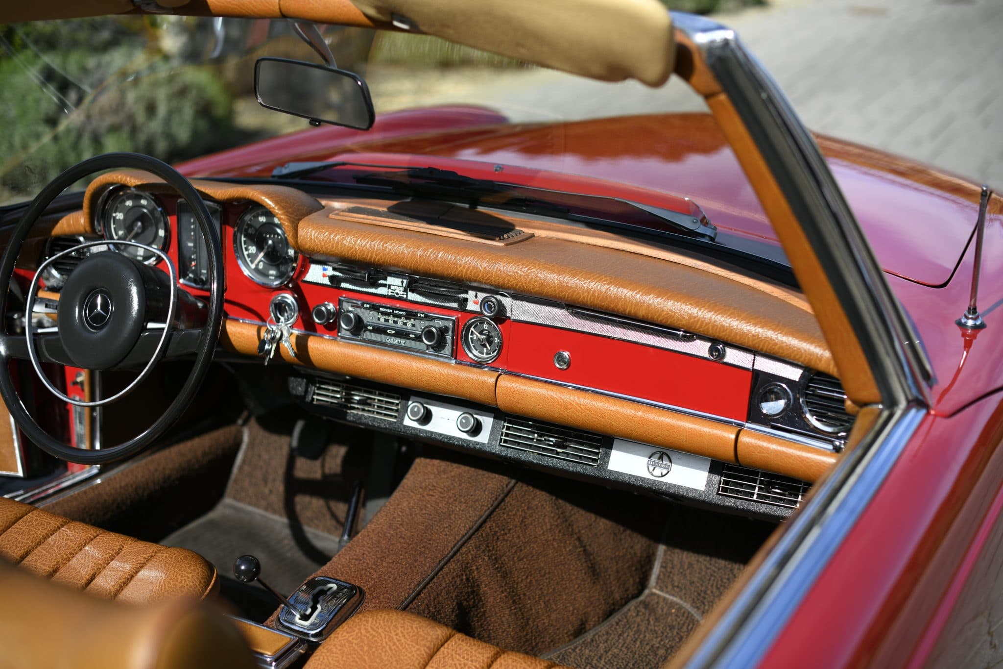 1969 Mercedes-Benz 280SL — Interior