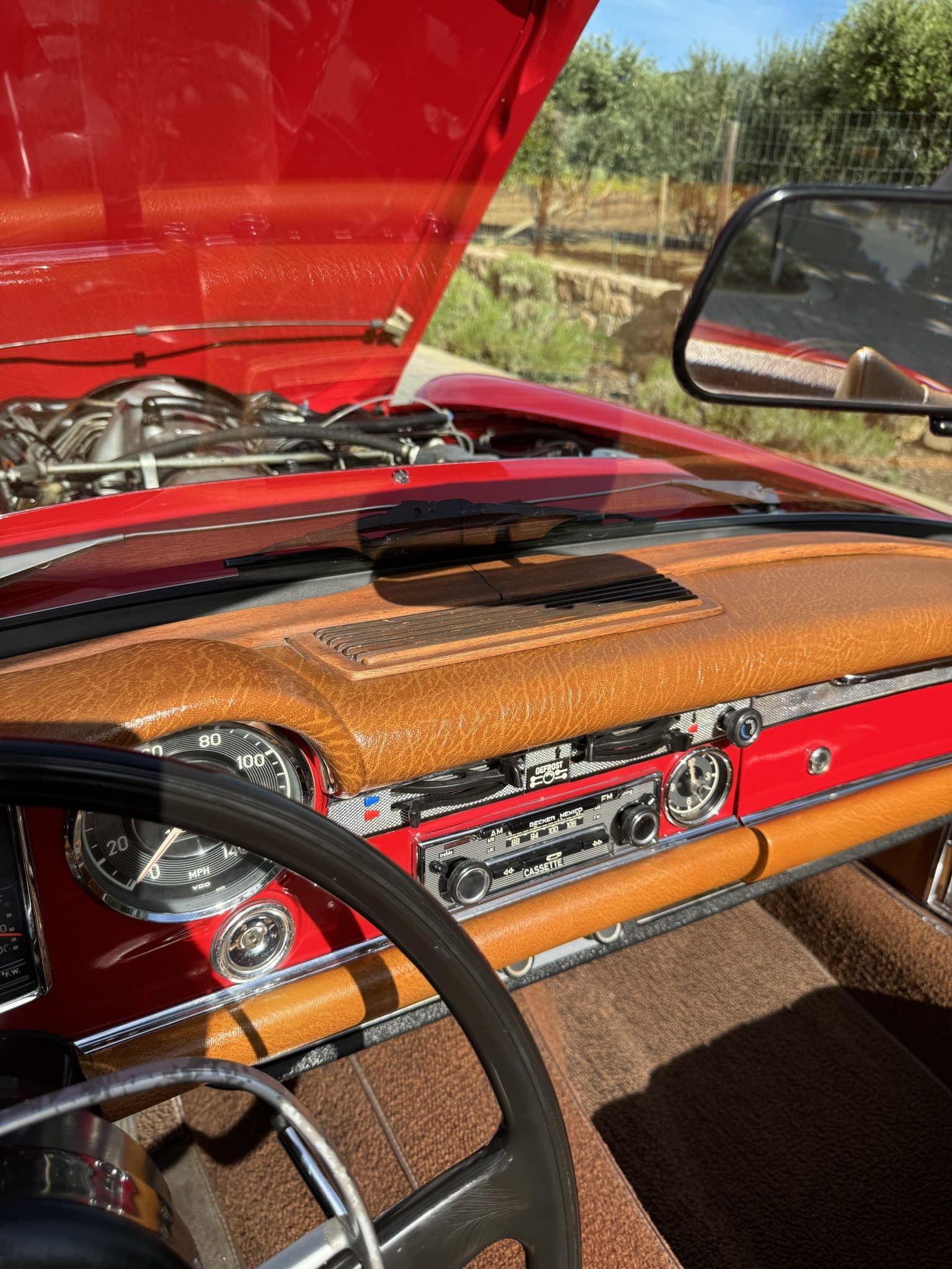 1969 Mercedes-Benz 280SL — Interior