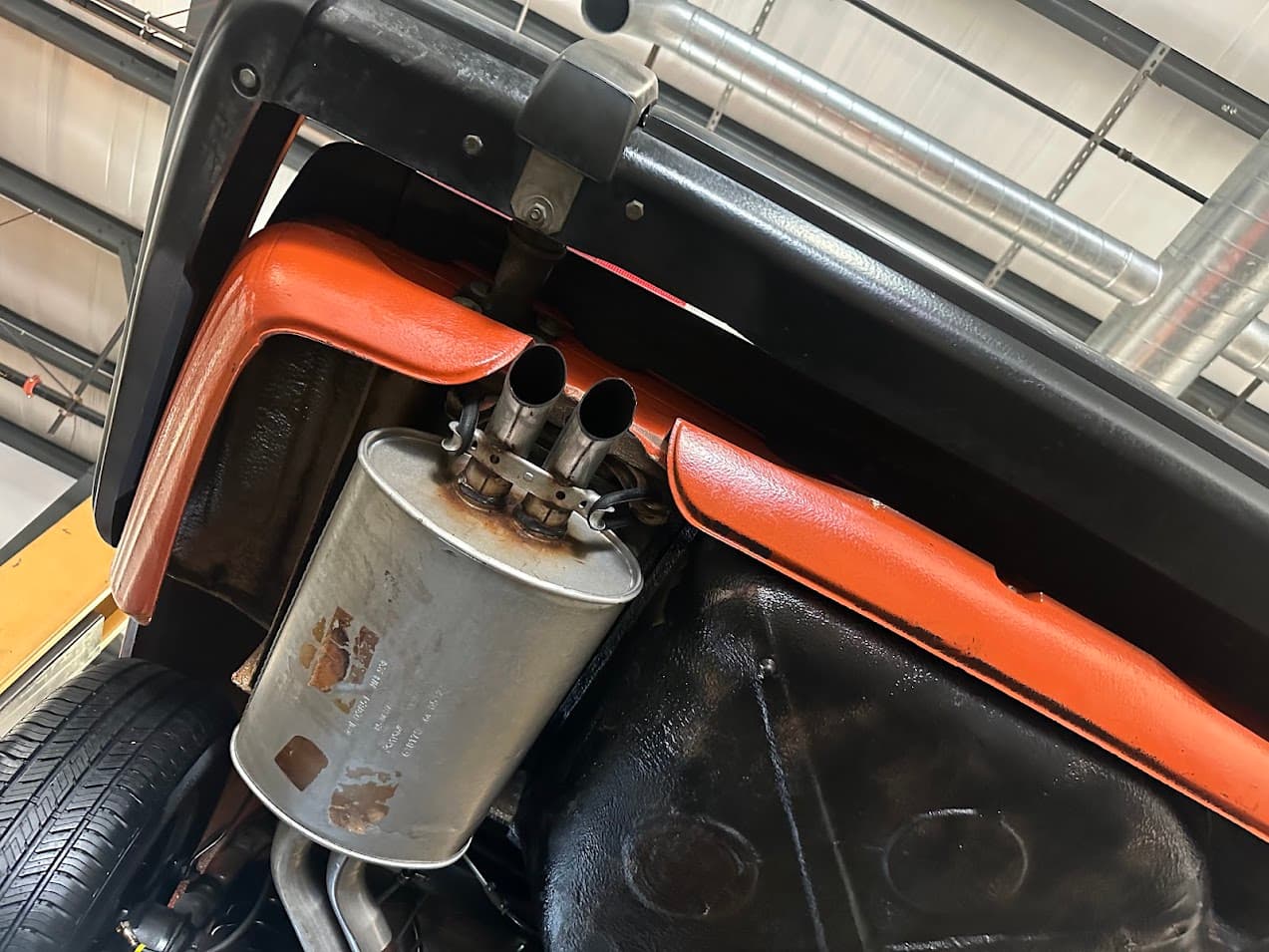 1978 Mercedes-Benz 450SL — Motor