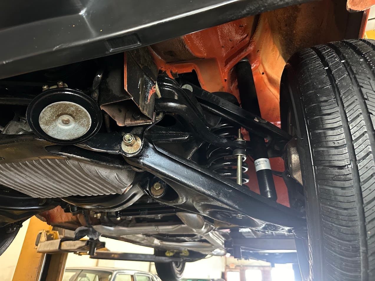1978 Mercedes-Benz 450SL — Motor