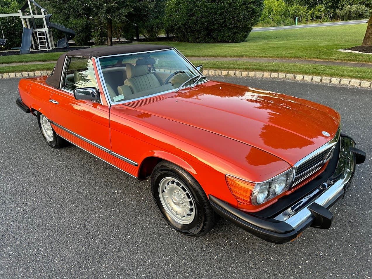 1978 Mercedes-Benz 450SL — Interior