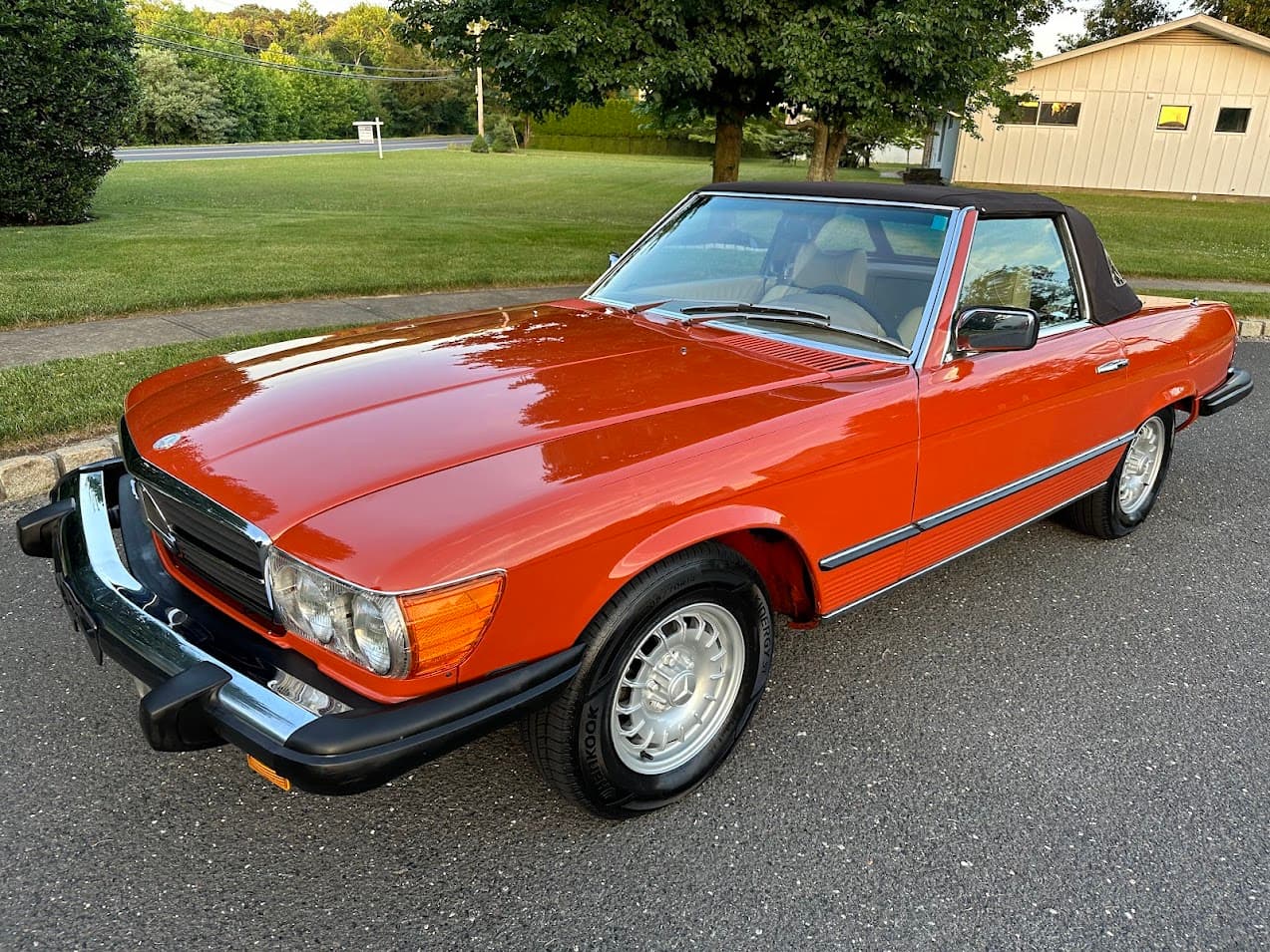 1978 Mercedes-Benz 450SL — Interior