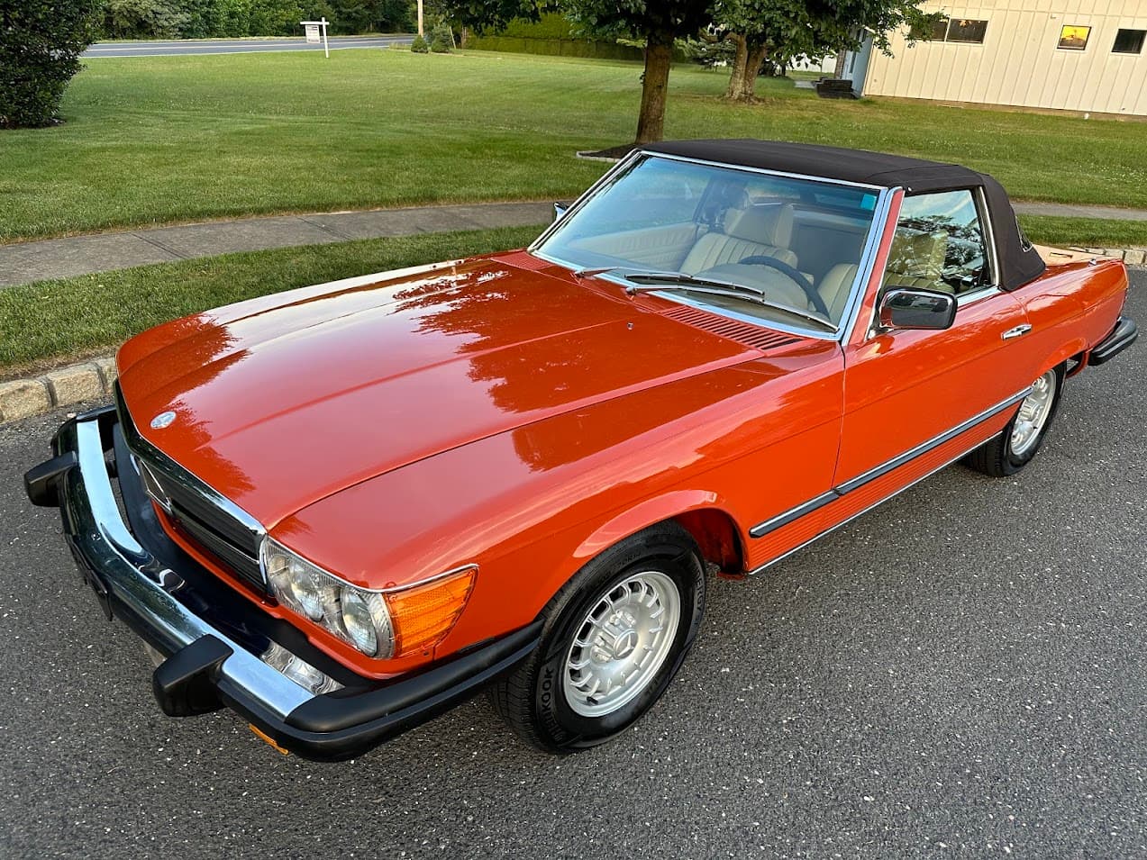 1978 Mercedes-Benz 450SL — Interior
