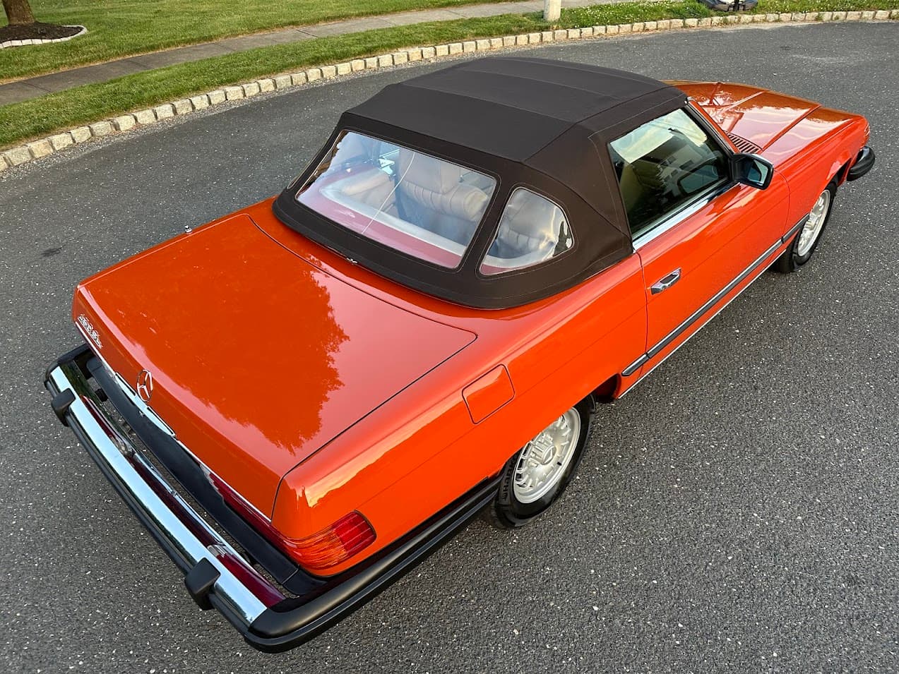 1978 Mercedes-Benz 450SL — Interior