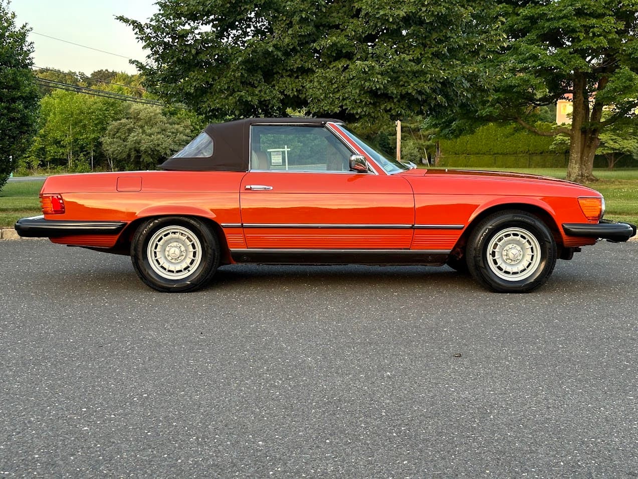 1978 Mercedes-Benz 450SL — Interior