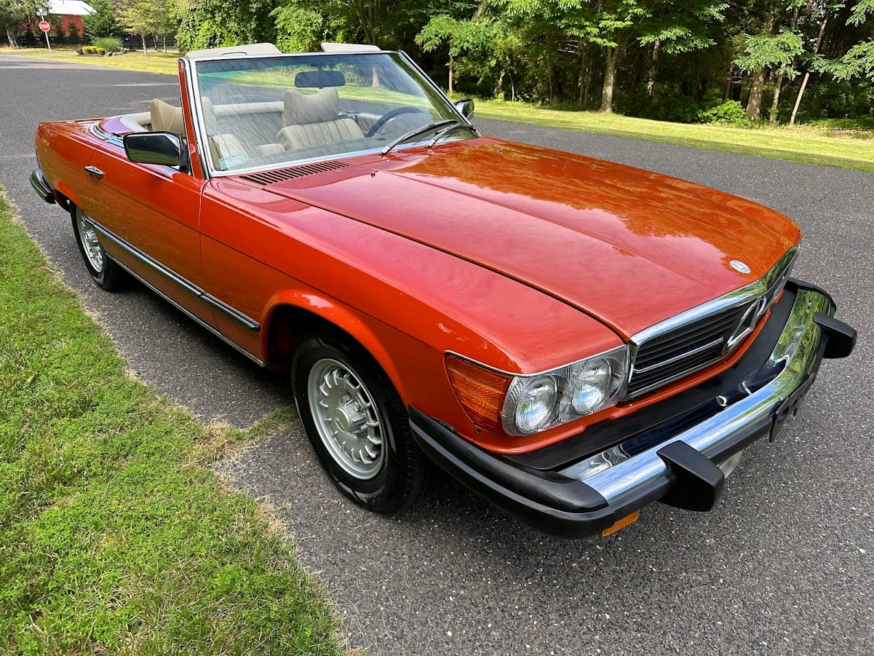 1978 Mercedes-Benz 450SL — Interior