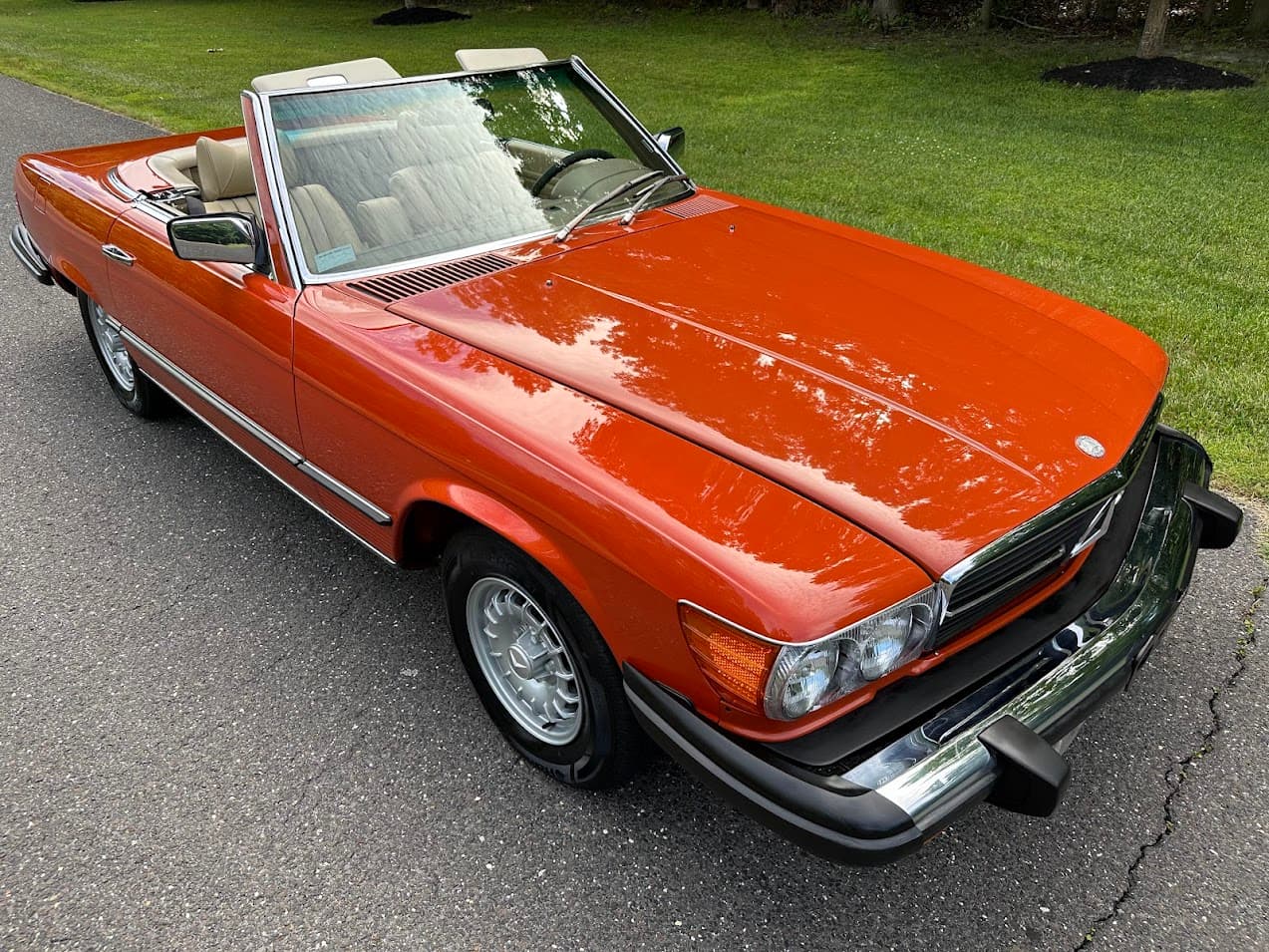 1978 Mercedes-Benz 450SL — Interior