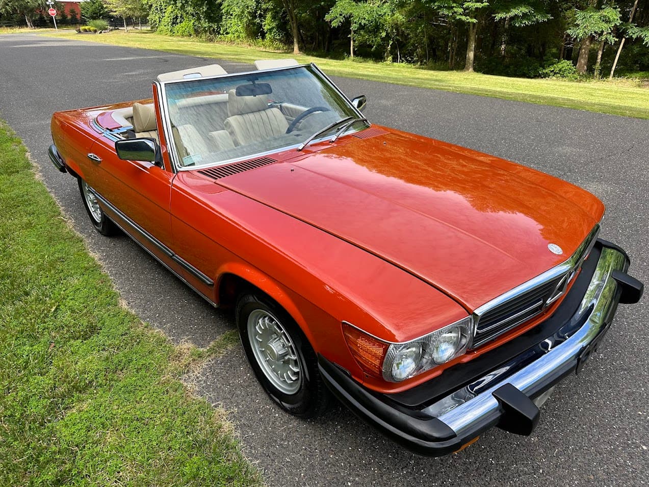1978 Mercedes-Benz 450SL — Interior