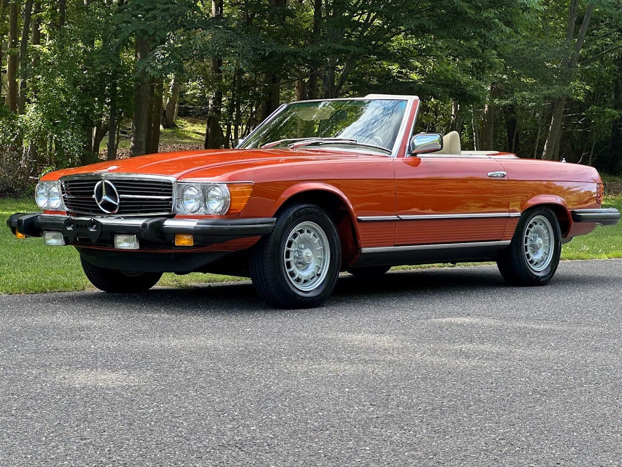 1978 Mercedes-Benz 450SL — Interior