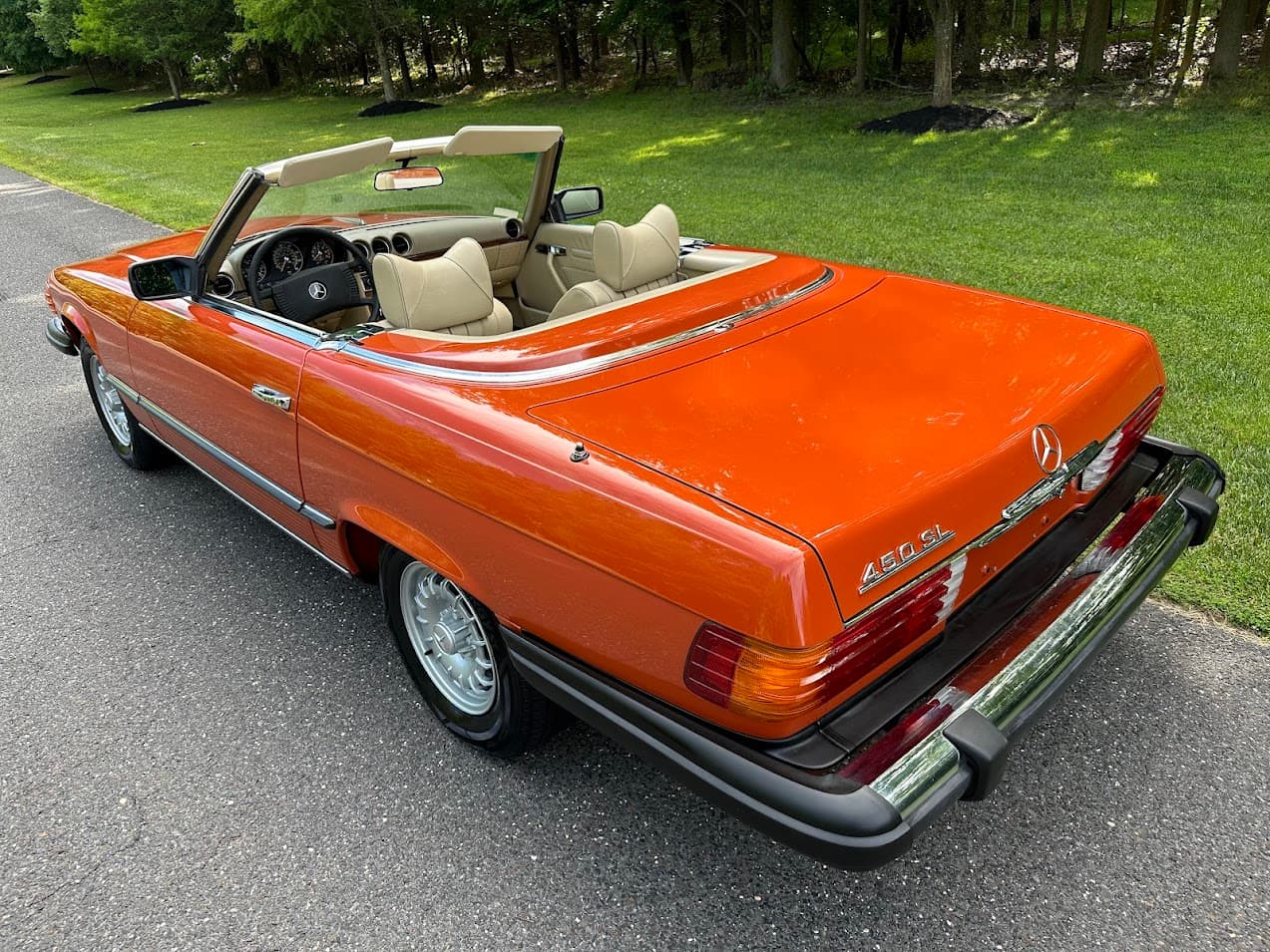 1978 Mercedes-Benz 450SL — Interior