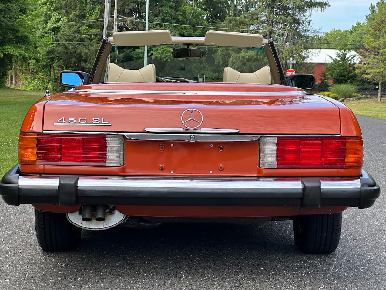 1978 Mercedes-Benz 450SL — Interior