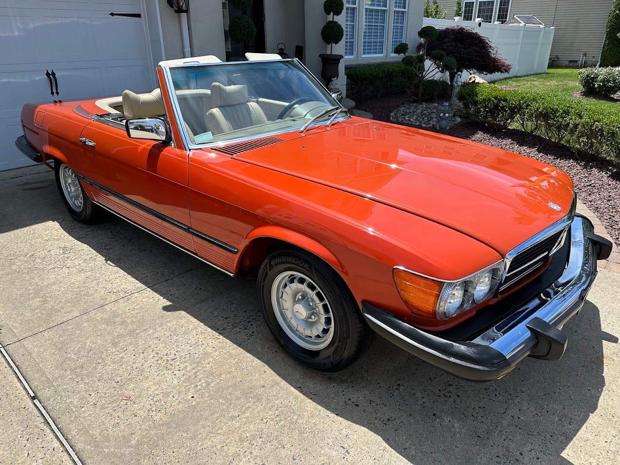 1978 Mercedes-Benz 450SL — Interior