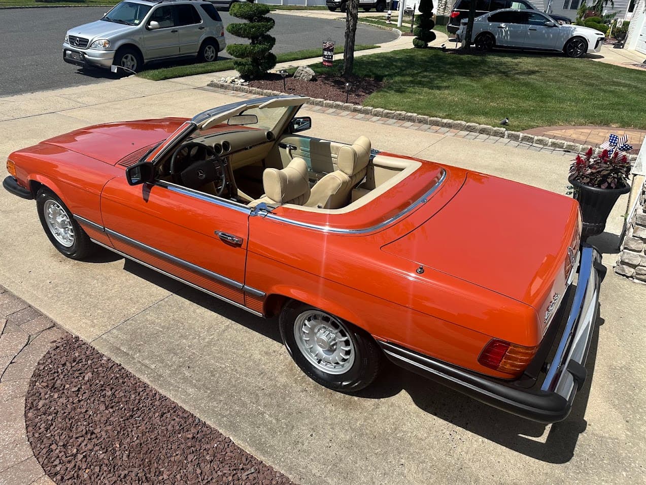 1978 Mercedes-Benz 450SL — Interior