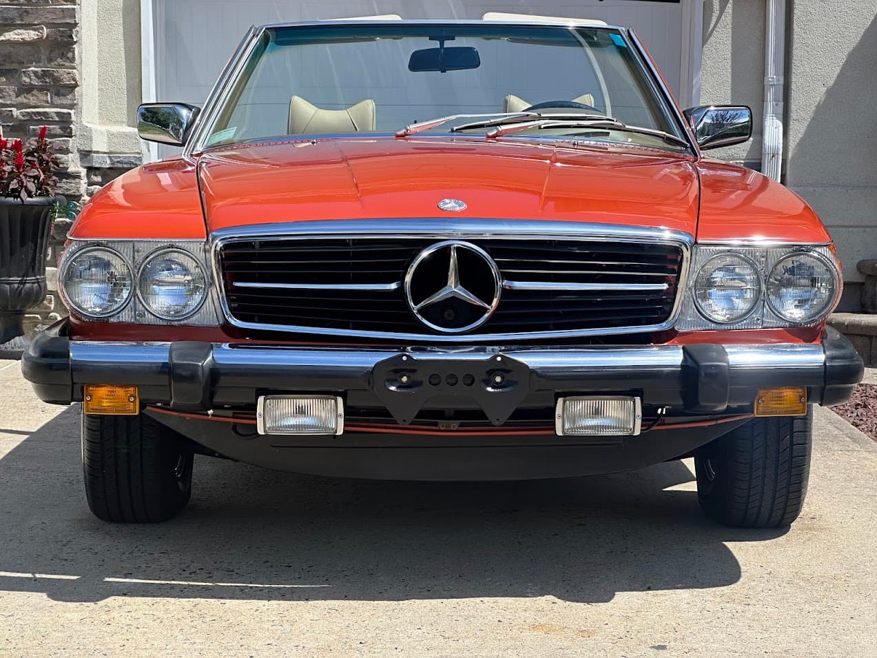 1978 Mercedes-Benz 450SL — Interior