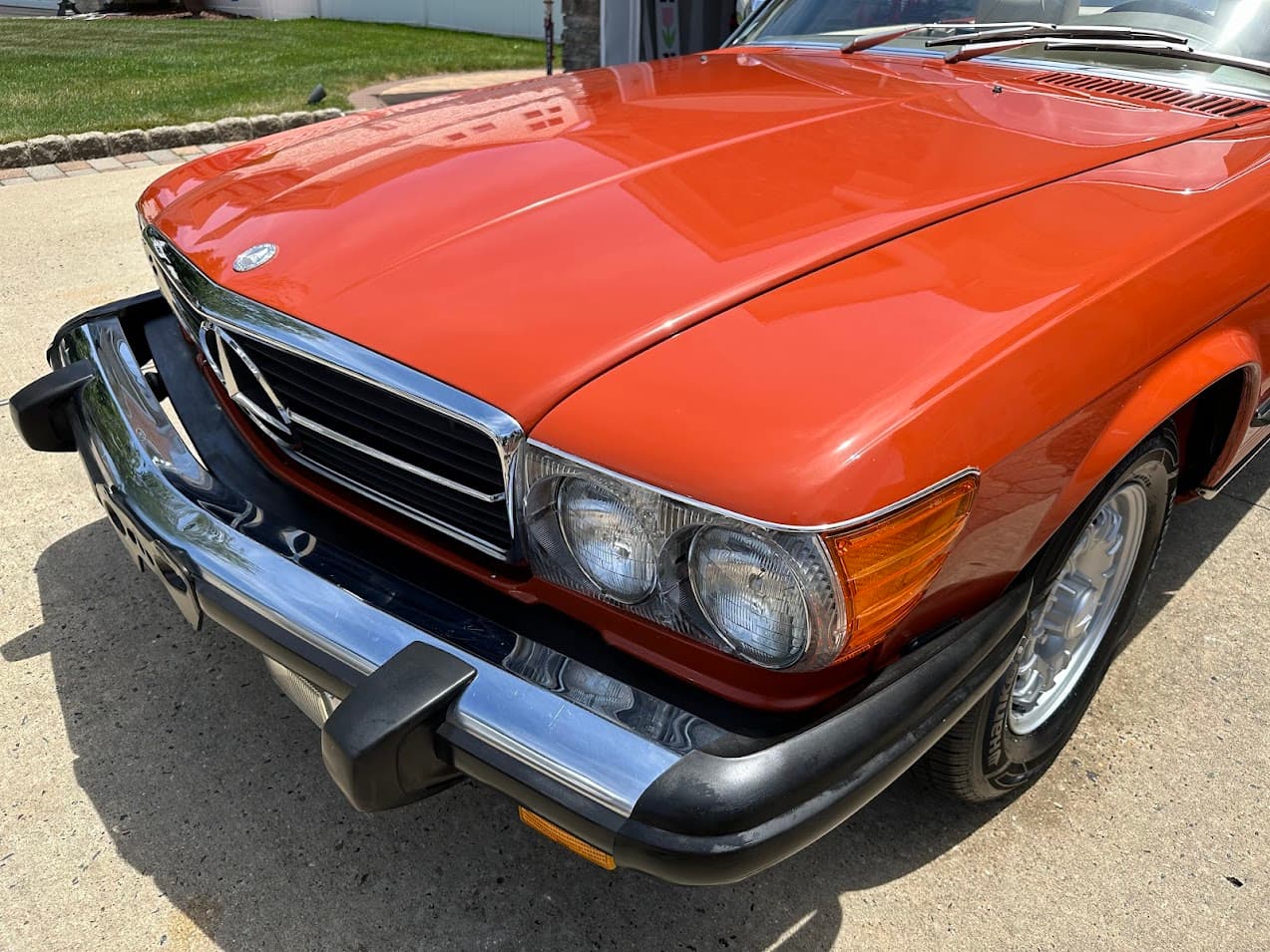 1978 Mercedes-Benz 450SL — Interior
