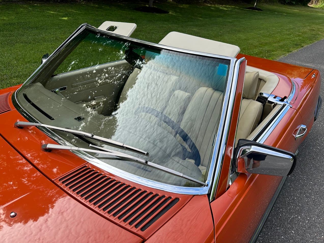 1978 Mercedes-Benz 450SL — Interior