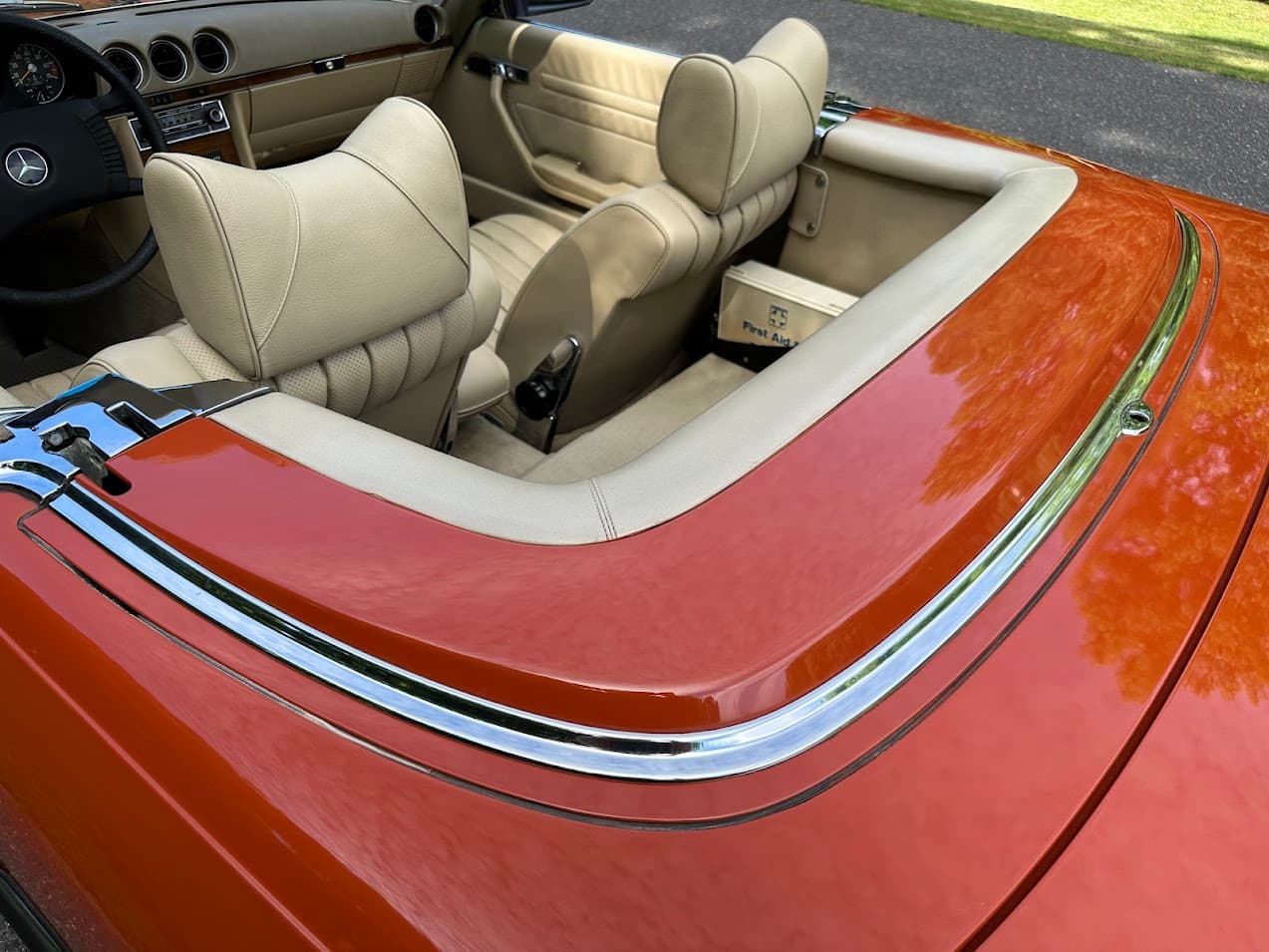 1978 Mercedes-Benz 450SL — Interior