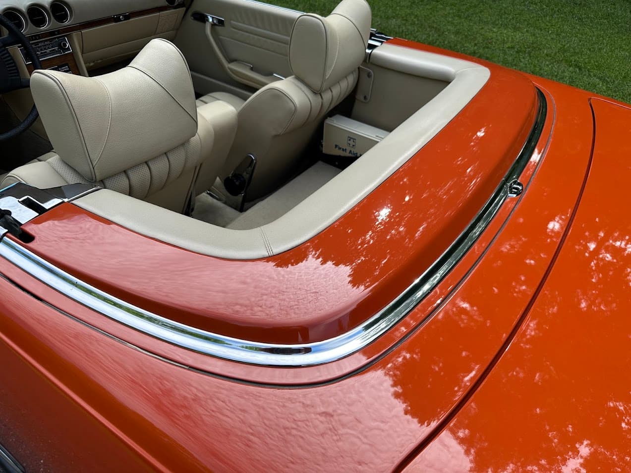1978 Mercedes-Benz 450SL — Interior