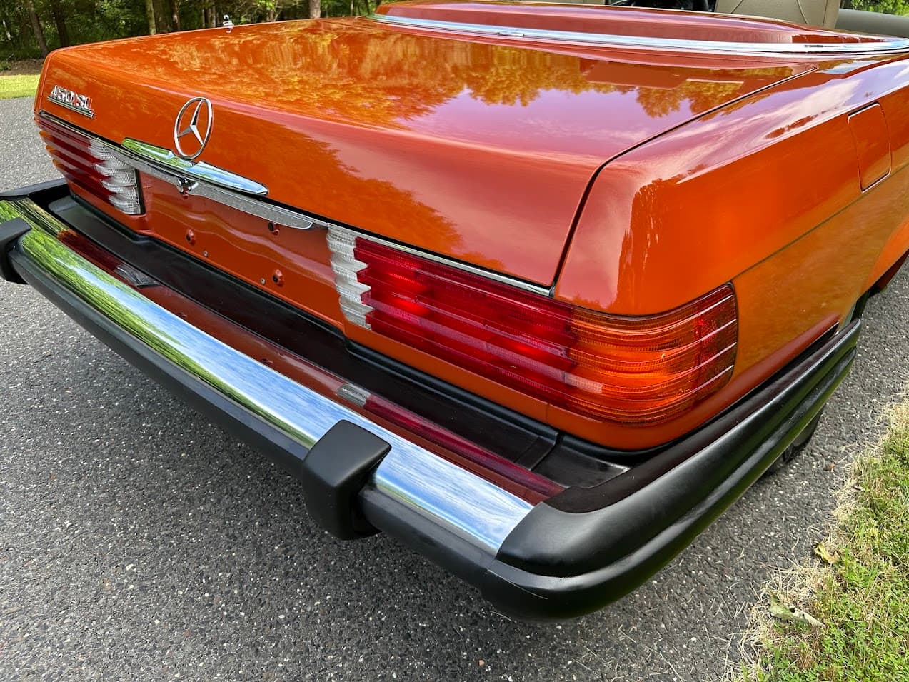 1978 Mercedes-Benz 450SL — Interior