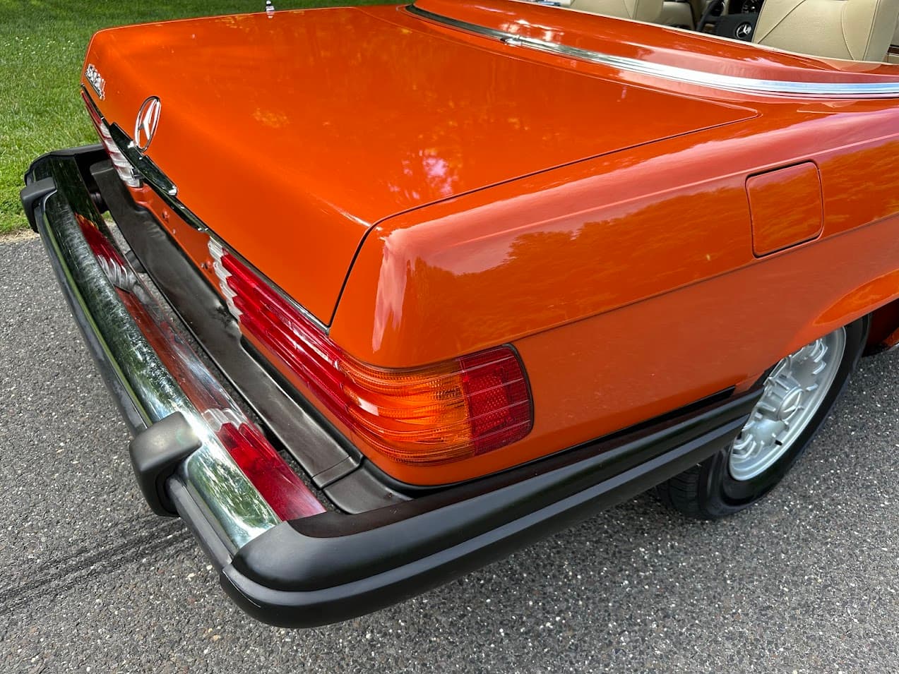 1978 Mercedes-Benz 450SL — Interior