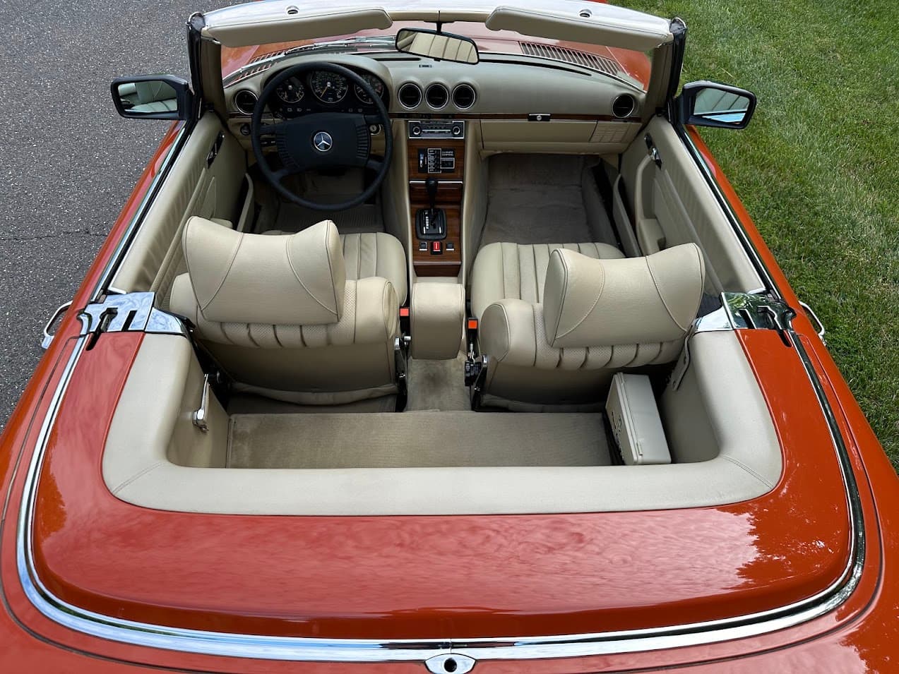 1978 Mercedes-Benz 450SL — Interior