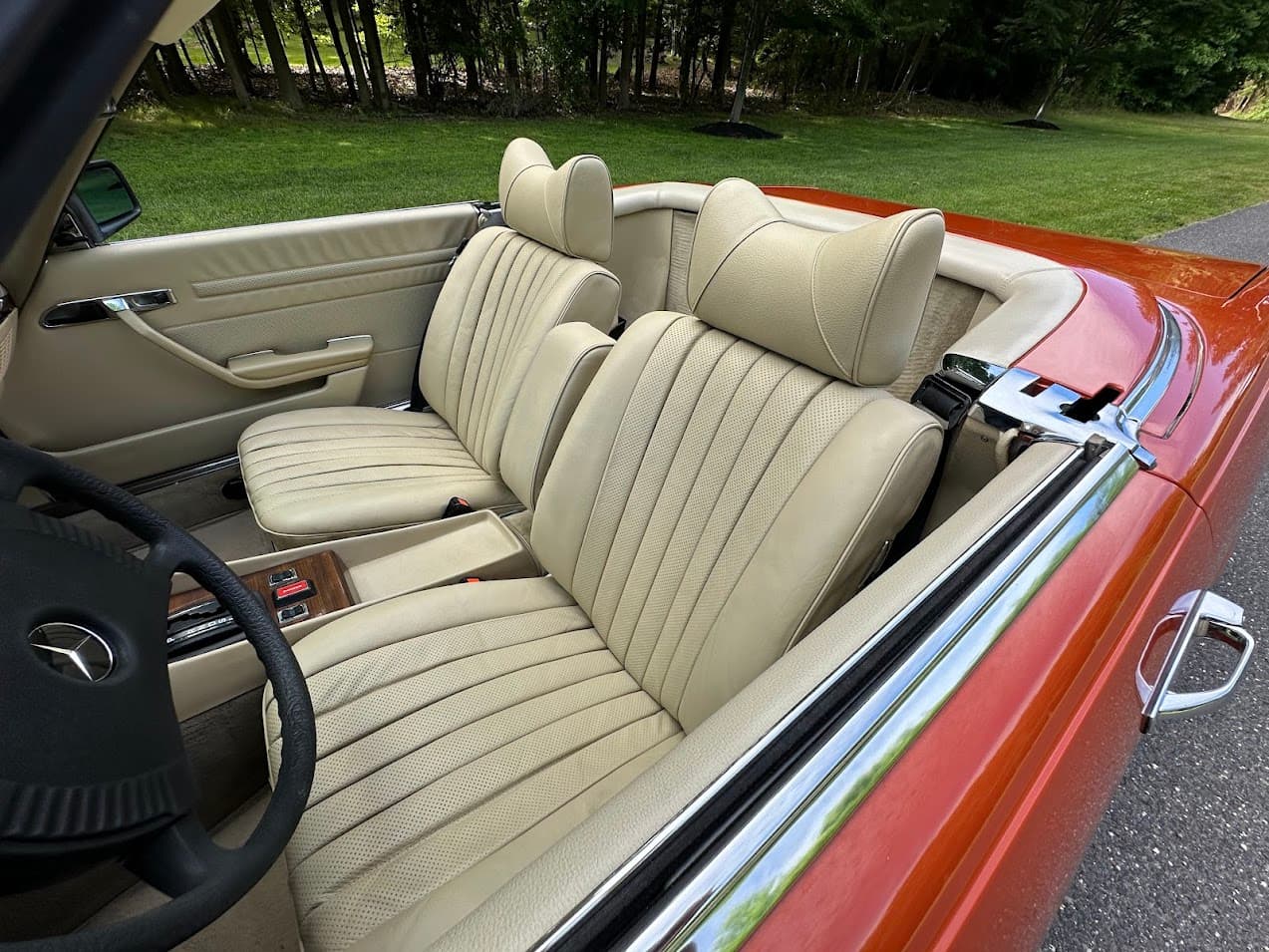 1978 Mercedes-Benz 450SL — Interior