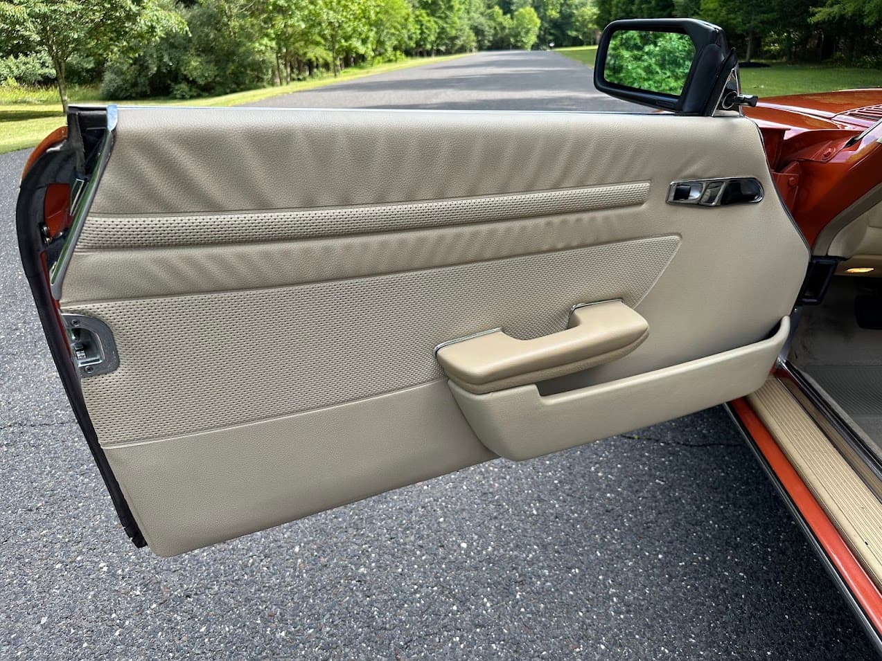 1978 Mercedes-Benz 450SL — Interior