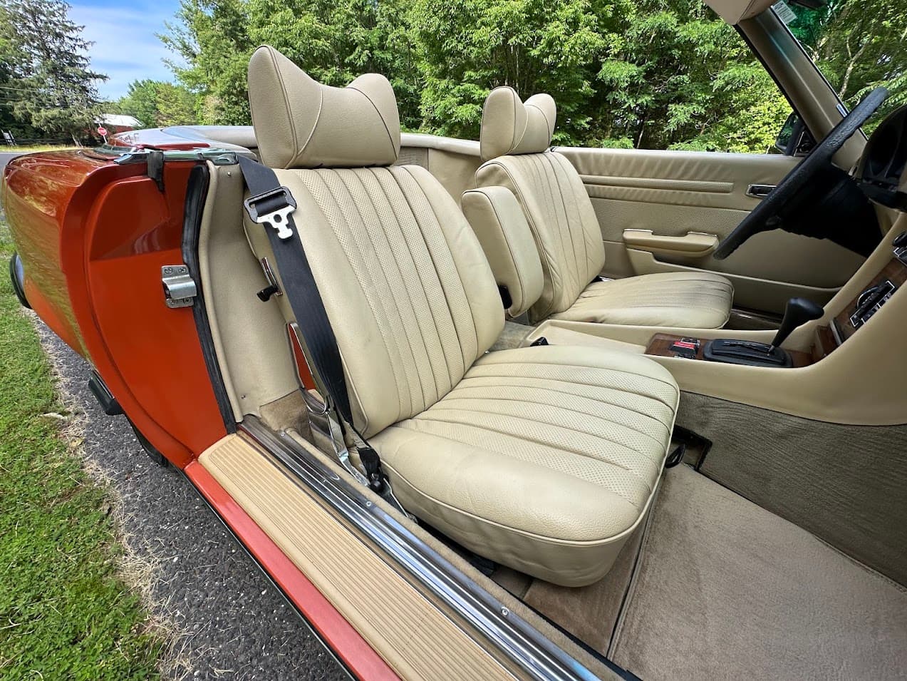 1978 Mercedes-Benz 450SL — Interior