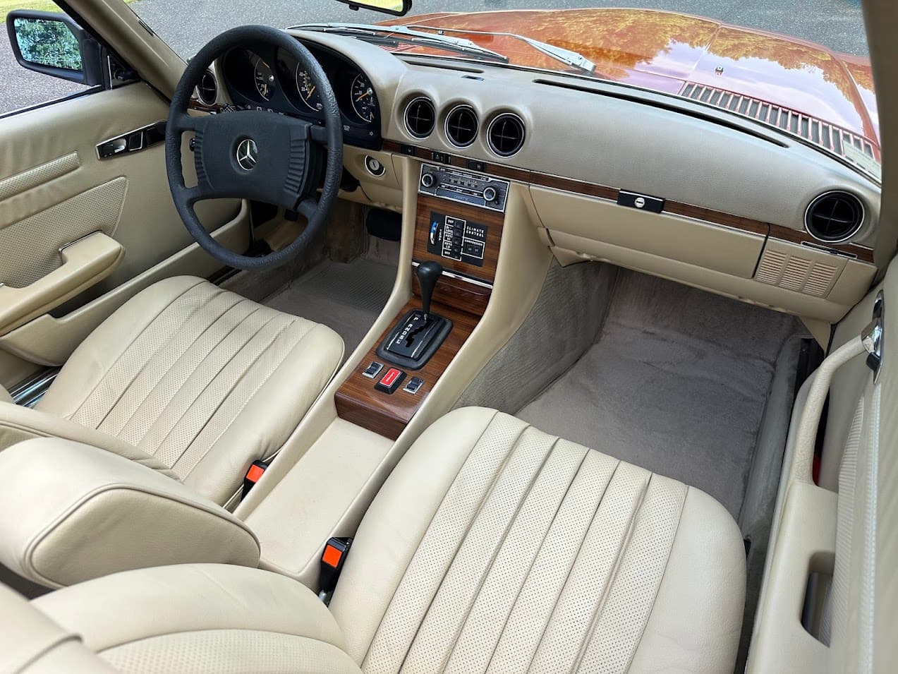 1978 Mercedes-Benz 450SL — Interior