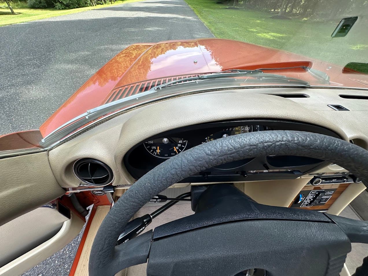 1978 Mercedes-Benz 450SL — Interior