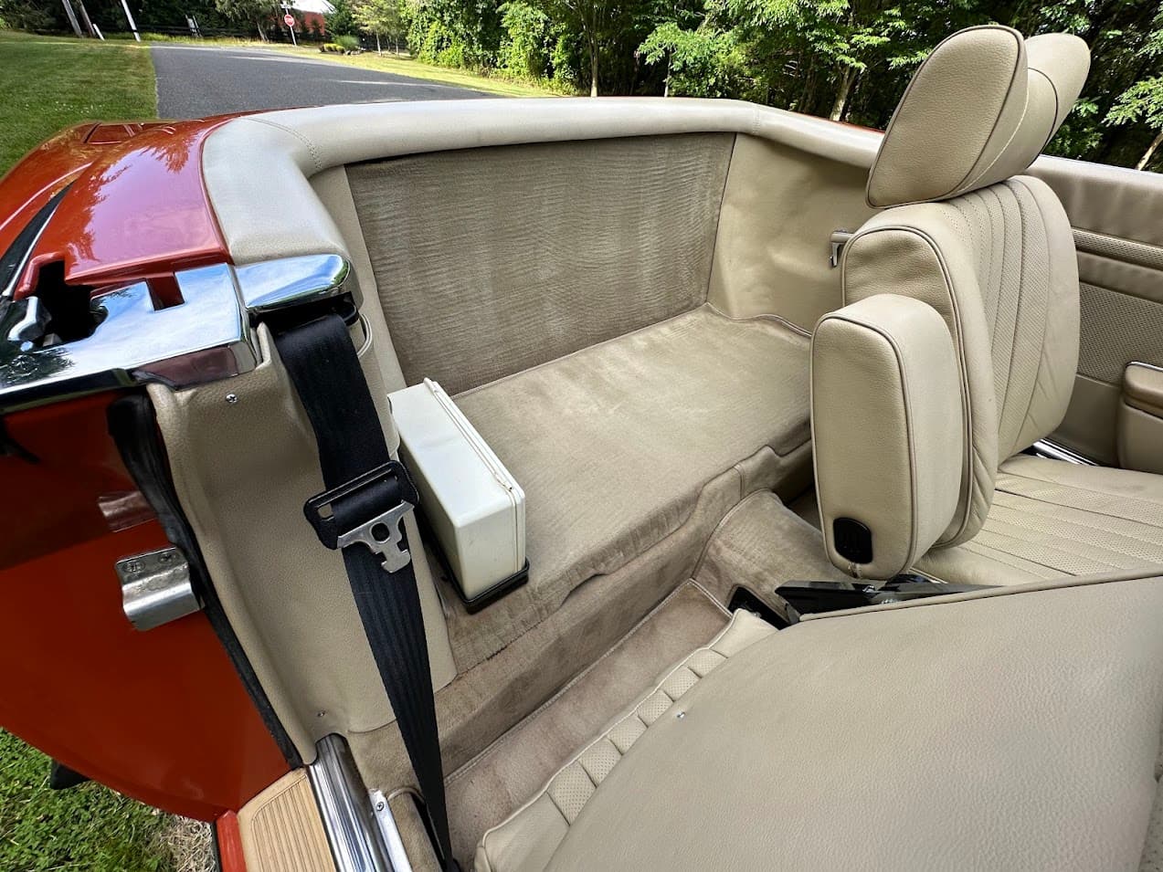 1978 Mercedes-Benz 450SL — Interior