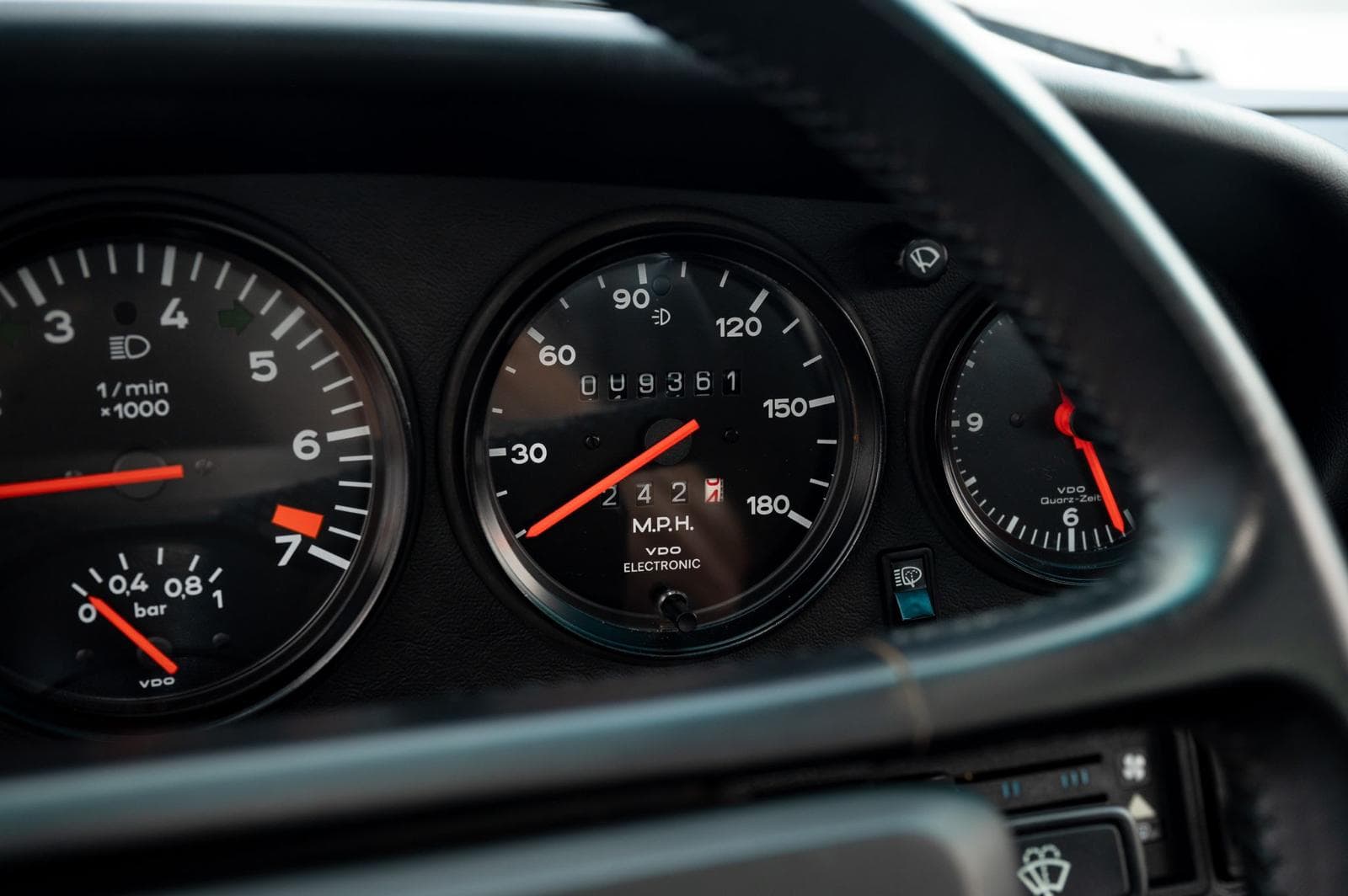 1988 Porsche 911 Turbo (930) — Odometer 9,361 Miles