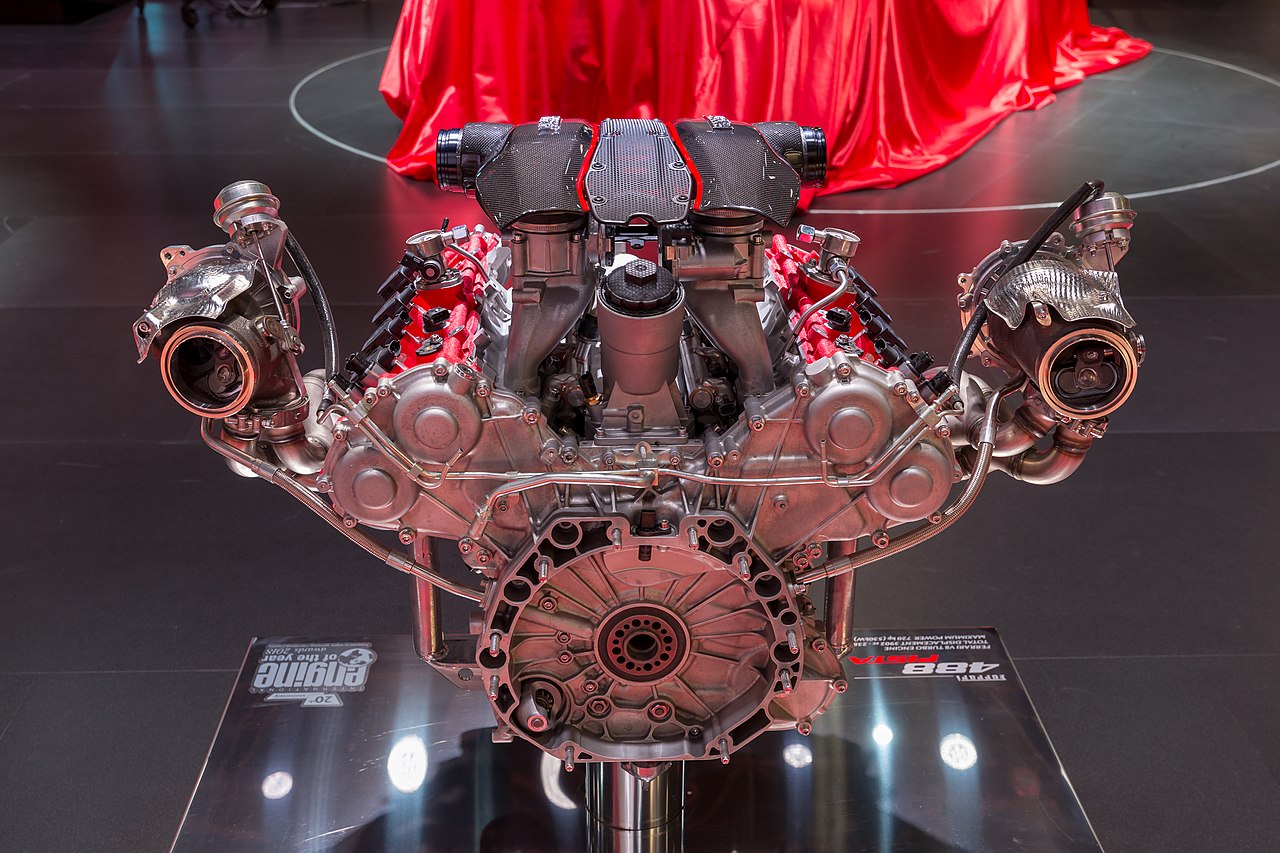 V8 de plano plano F136 FB 4,5L