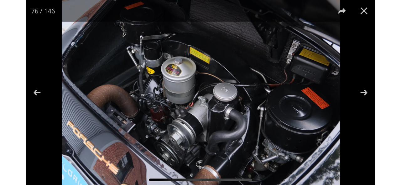 1963 Porsche 356 Cabriolet - Motor