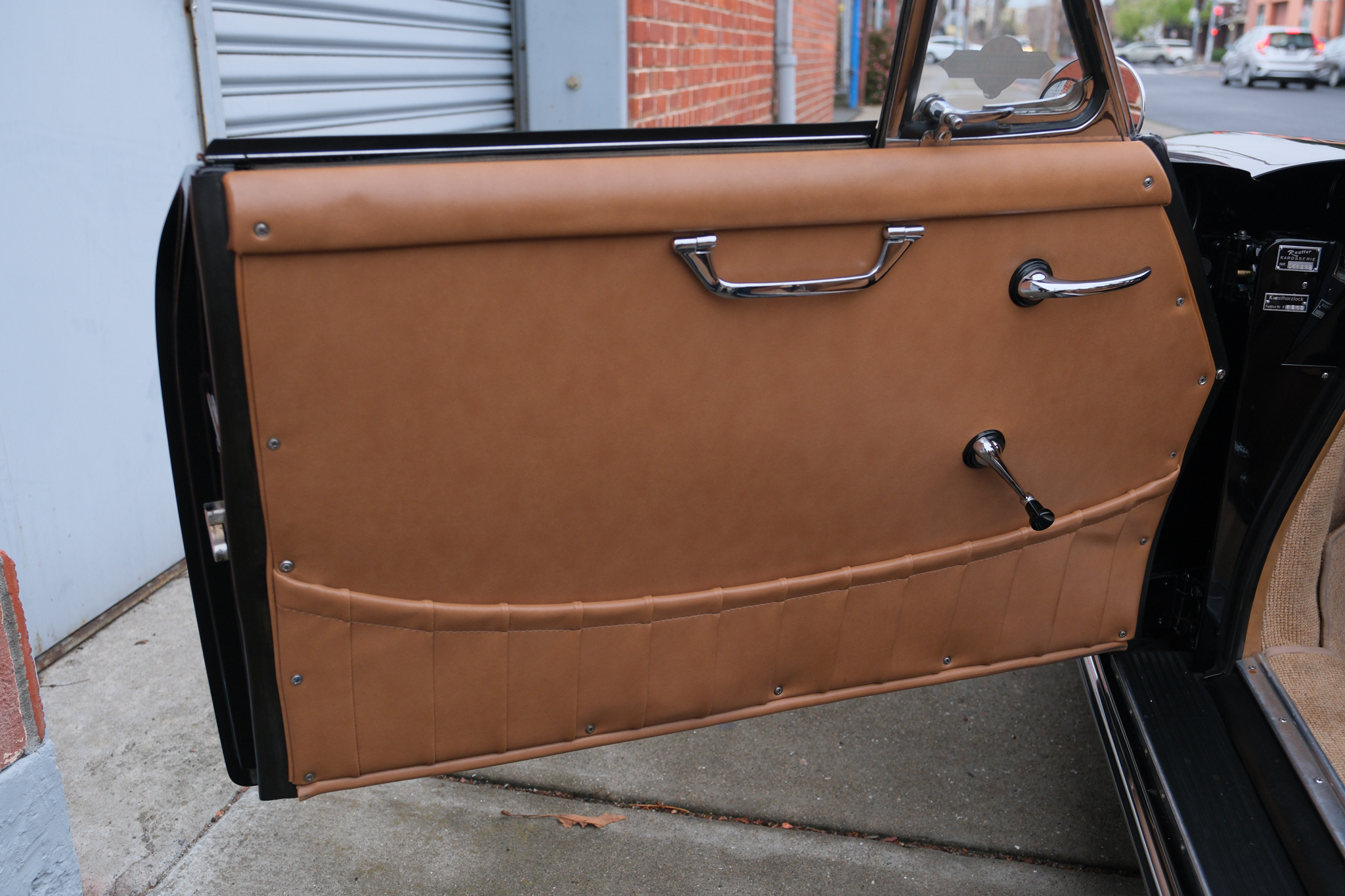 1963 Porsche 356 Cabriolet - Interior