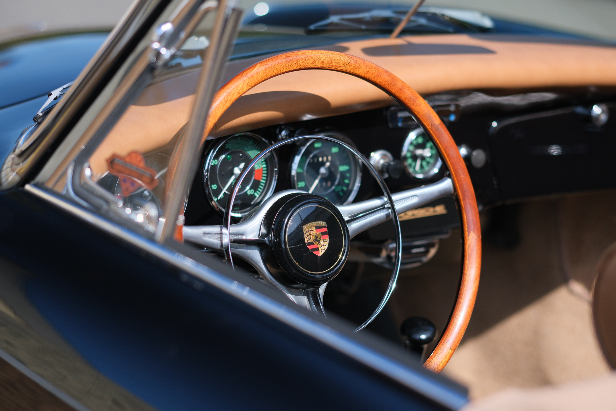 1963 Porsche 356 Cabriolet - Interior