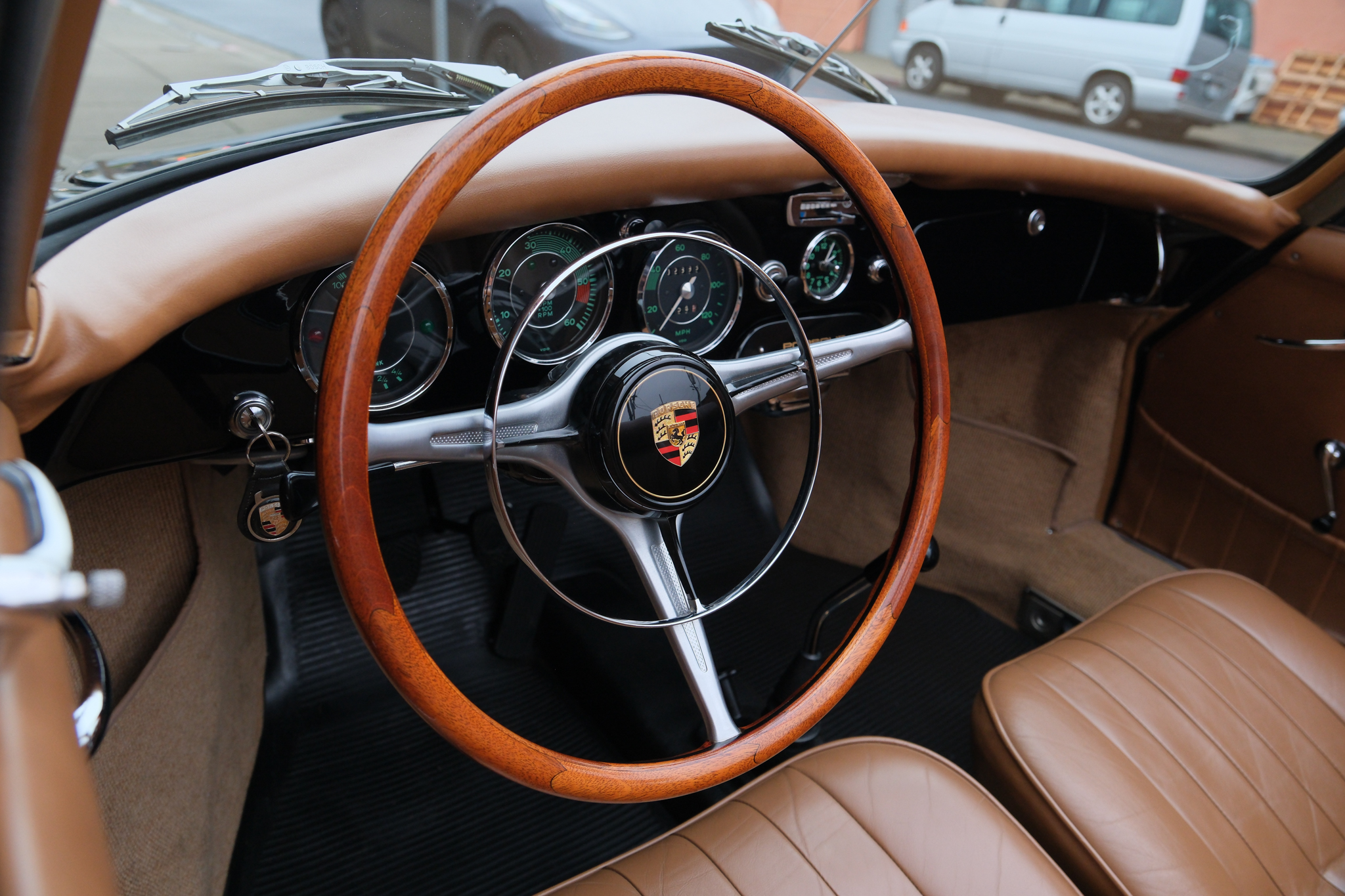 1963 Porsche 356 Cabriolet - Interior