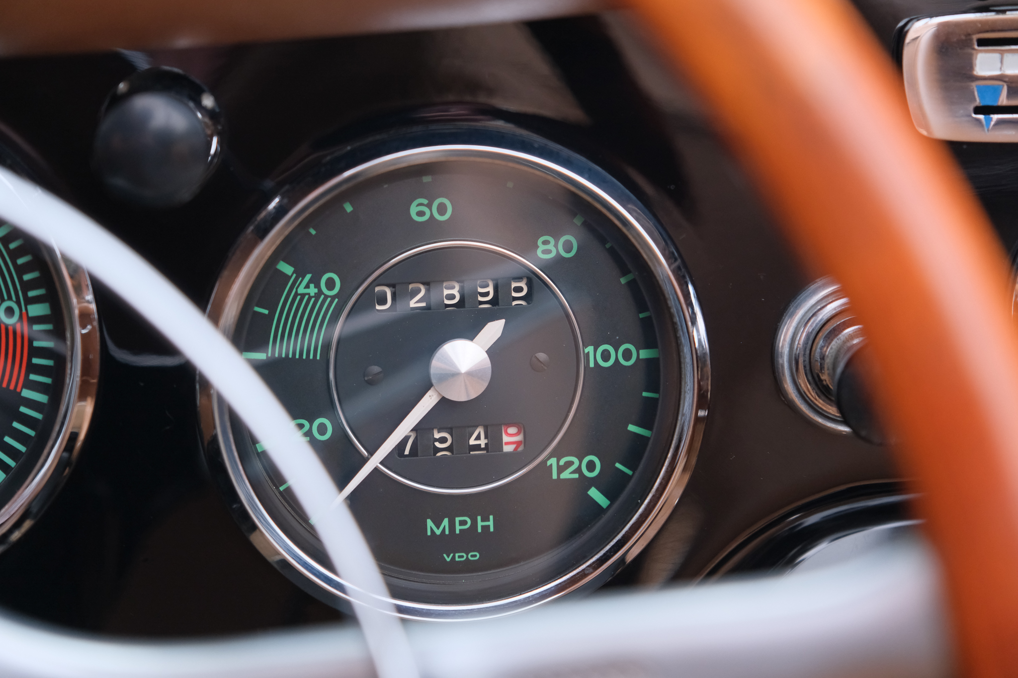 1963 Porsche 356 Cabriolet - Interior