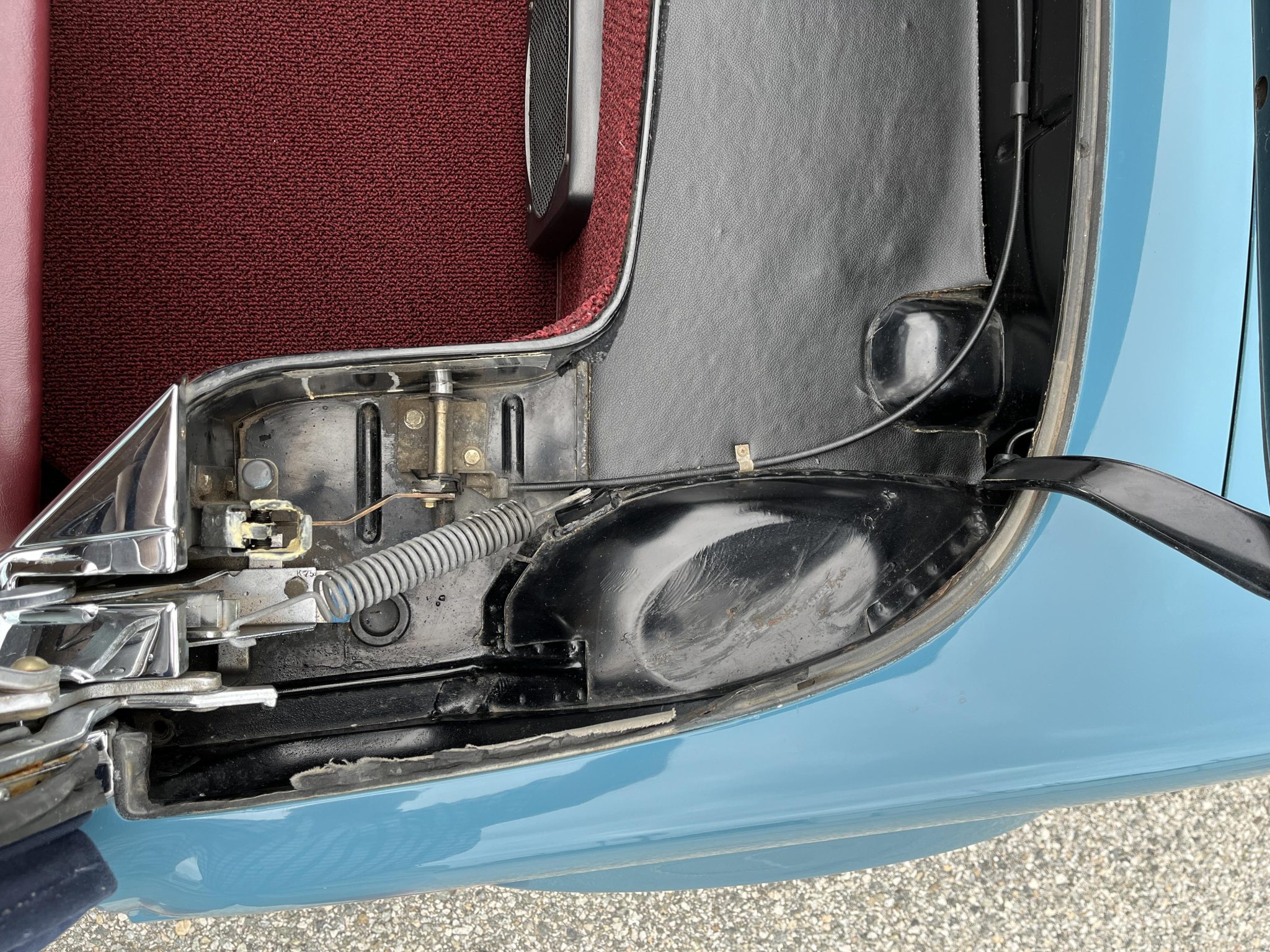 Recirculación de bolas con amortiguador - 1966 Mercedes-Benz 230SL - Interior