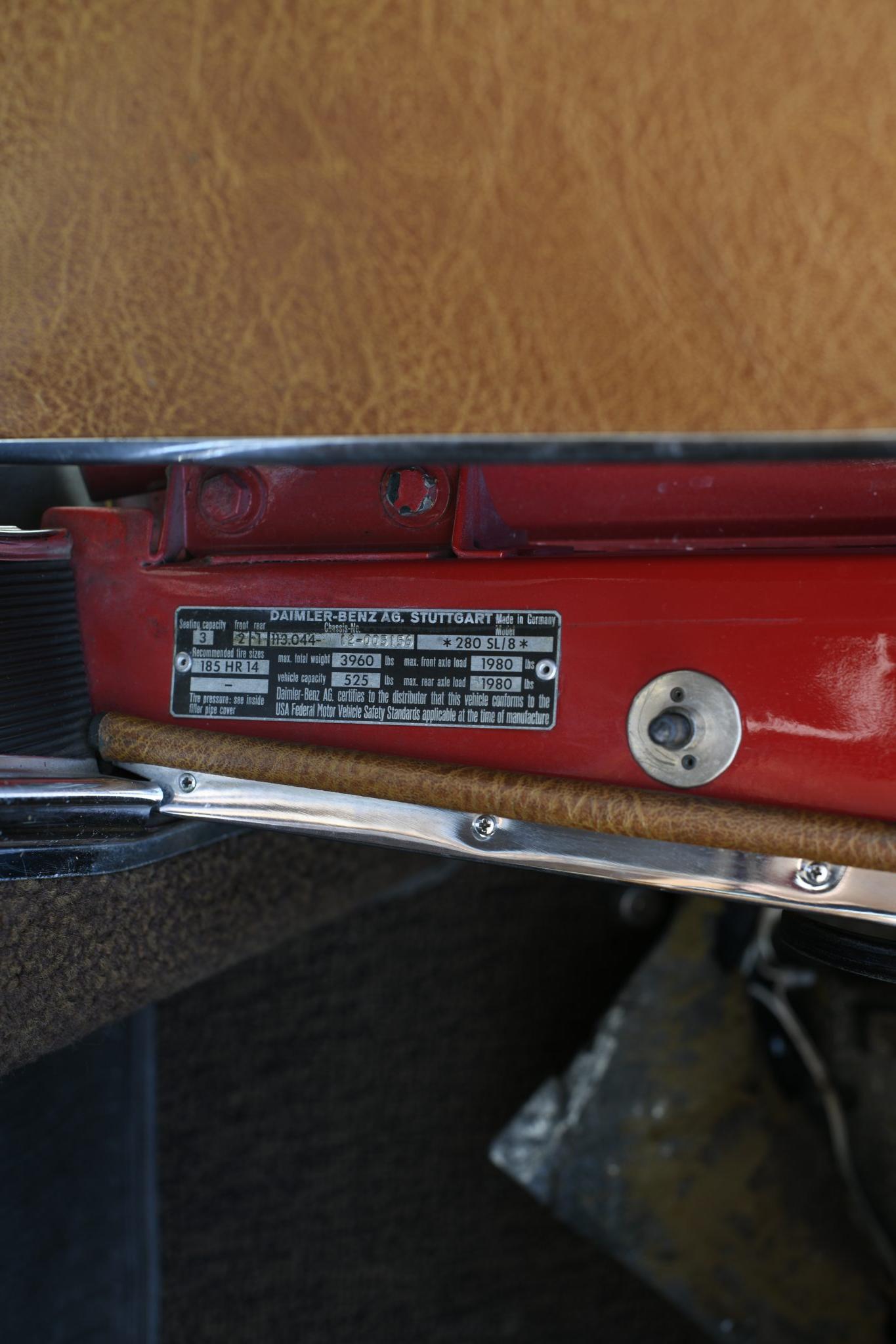 1969 Mercedes-Benz 280SL - Exterior