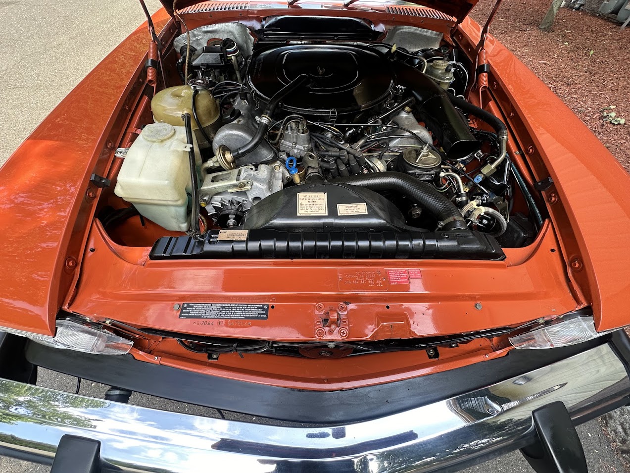 1978 Mercedes-Benz 450SL - Motor