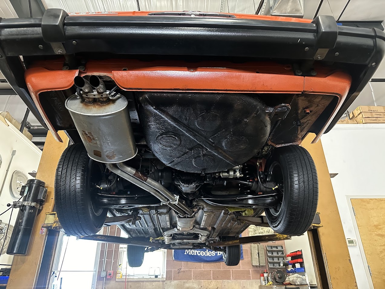 1978 Mercedes-Benz 450SL - Motor