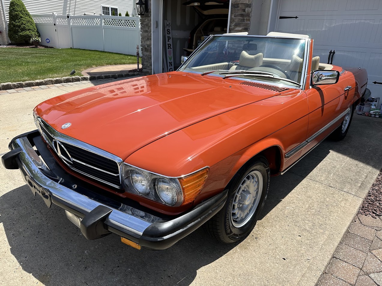 1978 Mercedes-Benz 450SL - Interior